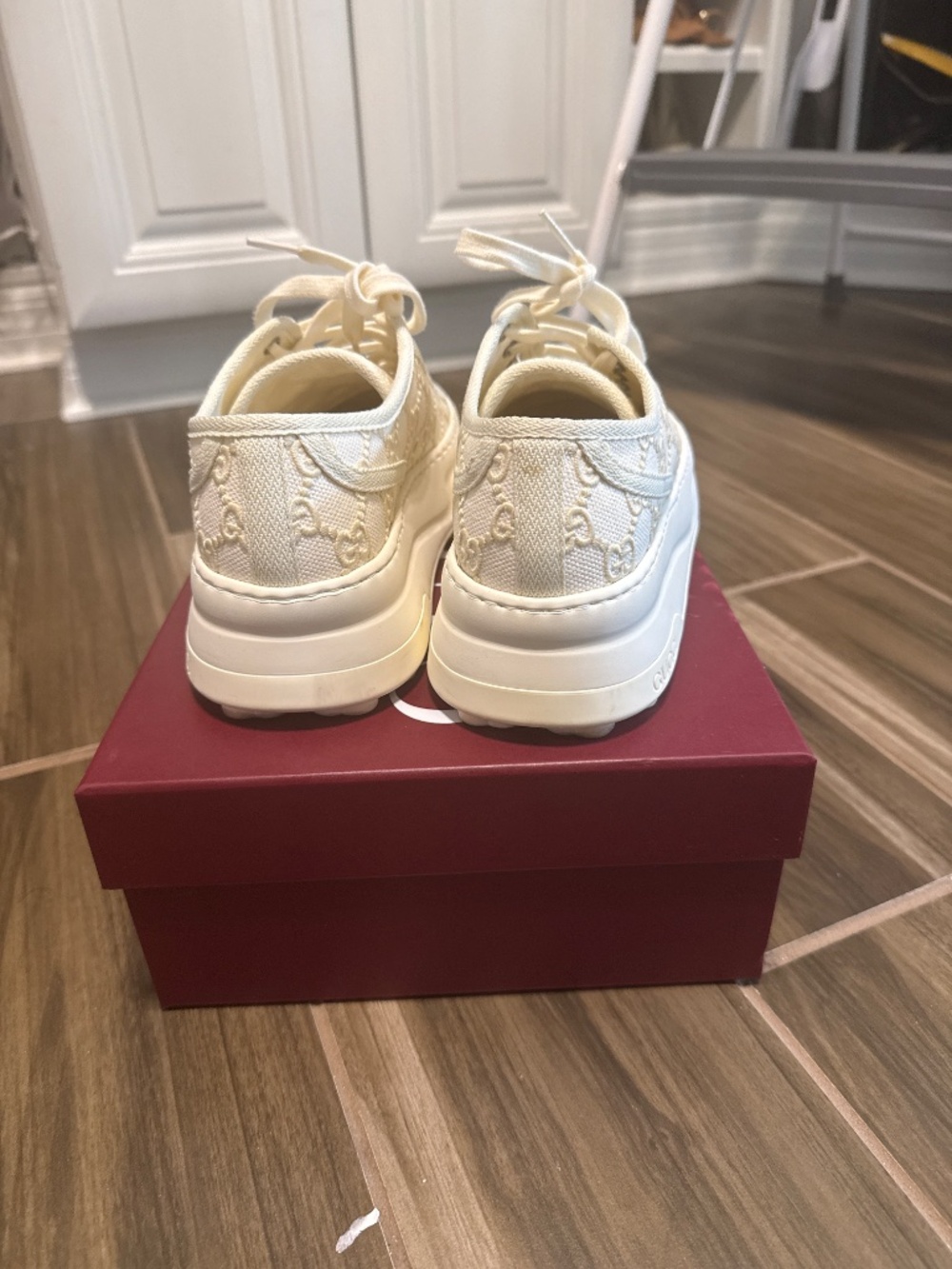 Gucci Wmns Tennis 1977 Low Great White (2023) - Picture 4 of 4